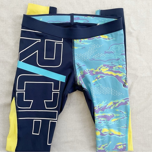 Reebok CrossFit Lux Leggings Size Small EUC - Picture 3 of 9